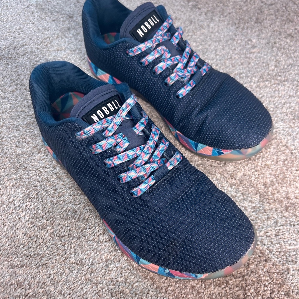 NOBULL Colorful Dark Blue Workout Shoes